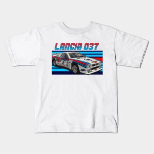 Lancia 037 Group B Kids T-Shirt